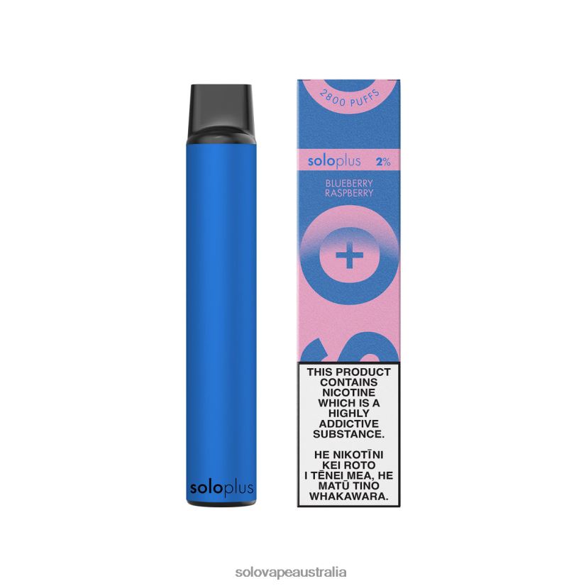 Blueberry Raspberry Solo Plus Disposable Vape Paradise Collection ZN6LB039 | Solo Vape Shop